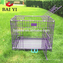 Commercial Small Metal Dog Cage Folding Dog Cage Pet Cage With Plastic Tray